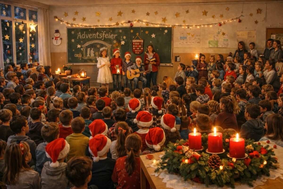 Adventsfeier Grundschule Langenbrücken