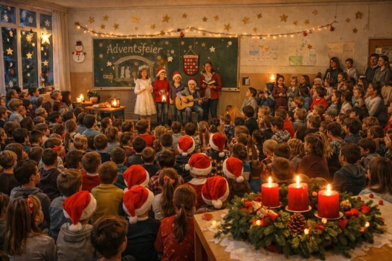 Adventsfeier Grundschule Langenbrücken